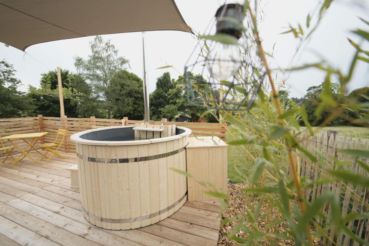Bulles Odette & Ginette Et Tiny House Suzette "Au Guet Marais" Etape Insolite Paliseul Exterior foto